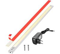 phonar Réglette LED 4000 K, capteur Switch, plat, monter, autocollants, avec tous les accessoires, veilleuse LED, blanc froid, blanc chaud, 60cm 3000K