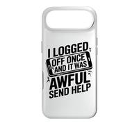 Phone Addict Social Media Gamer Internet Scrolling Humour Coque pour iPhone Air
