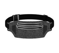 Phone Belt, Running Waist Pack, Adjustable Fit with Hydration Storage, Lightweight Anti-Bounce Pouch, Fitness Gear for Women for Hiking, Jogging, Cycling, Mountaineering, Black, Dark-Gray, Gray