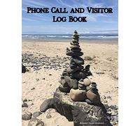 Phone Call And Visitor Log Book: Messages And Memos From Telephone Calls, Voice Mail Or Drop By Visitors And Customers / 400 Messages, 8.5" X 11", 4 Records Per Page, 100 Pages