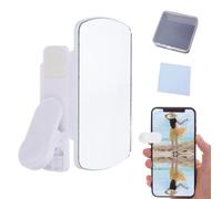 Phone Camera Mirror Reflection Clip,Réflecteur Selfie pour Téléphone Portable - Accessoire De Photographie Réfléchissant pour Vidéos Voyage Extérieur Maison