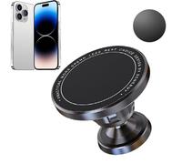 Phone Car Mount - Magnetic Phone Holder | Portable universall 360 Degree Rotation Smartphone Cradle, Metal Workout & Gym Phone Holder, Magnetic Phone Mount