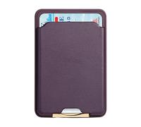 Phone Card Holder - Slim Wallet, Single Unit Synthetic Leather Pouch for Mobile Backs, Adhesive Sleeve with Slot Entry, Mobile Hardware, Card Guard for Commuters, Hikers and Students