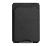 Phone Card Holder - Slim Wallet, Single Unit Synthetic Leather Pouch for Mobile Backs, Adhesive Sleeve with Slot Entry, Mobile Hardware, Card Guard for Commuters, Hikers and Students