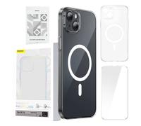 Phone Case Baseus Magnetic Crystal Clear For Iphone 13 (Transparent)