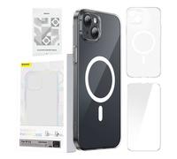Phone Case Baseus Magnetic Crystal Clear For Iphone 13 (Transparent)