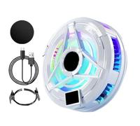 Phone Cooler - Magnetic Cooling Fan | RGB Light ABS | Type-C Power Radiator