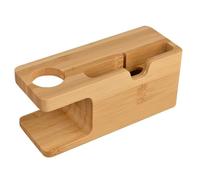 Phone Docking Station - 2-in-1 Wooden Stand | Smartwatch Charging Cradle
