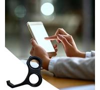 Phone Finger Grip, Smartphone Ring Holder, Cell Phone Stand, Ergonomic Back Grip Mount Anti Drop Support, for Camping Commuting Office Home Travel Family Daily Use Secure Hold Accessory