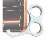 Phone Finger Grip, Smartphone Ring Holder, Cell Phone Stand, Ergonomic Back Grip Mount Anti Drop Support, for Camping Commuting Office Home Travel Family Daily Use Secure Hold Accessory