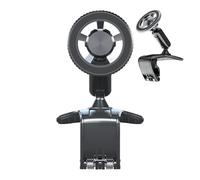 Phone Holder for Car - Magnetic Dashboard Mount, Adjustable Clip Stand