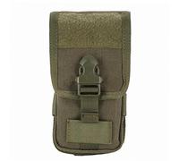 Phone Holster, Mobile Pouch Belt Waist Bag Utility Gadget Carry Accessory for Sports Hiking Camping Running Green