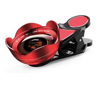Phone Lens Phone Camera Lens Kit HD 5K Wide-Angle Macro Lens External Polarizer Lens Focal Length 16mm Wide Angle Magnification Angle 115° Macro Magnification 15X for Most Smartphones and Tablets