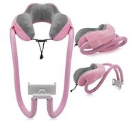 Phone Neck Holder Pillow - Phone Pillow Holder, For 360 Degree Adjustment, Reduce Neck Fatigue Cell Phones Holders, Necks Pillows Phones Stand Detachable, Hands Free Mobile Device Support For Travel B
