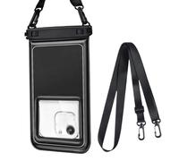 Phone Pouch, Waterproof Floating Bag, Automatic Phone Seal Protector, 8.86x7.36x4.92 Inches Compact Touchscreen Cover, Travel Accessories for Pool, Cruise, Kayaking, Rafting and Water Sports