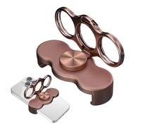 Phone Ring Holder Grip - Horizontal Vertical Folding Stand, Finger Ring Rotation Advantage, Secure One-Hand Support, Smartphone Accessory for Working, School, Home, Travel, Dorm, Desk, Kitchen