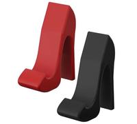 Phone Stand Desk - Portable High-Heeled Shape Novelty Phone Holder, Adjustable Cell Phones Stand for Desk, Hands-Free Video Calls, Recording, Watching Movies, Home Office Kitchen Bedside Use