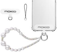 Phone Strap Beads Universal Cord For Smartphones Hands Free With Attachment Tab.[I715]