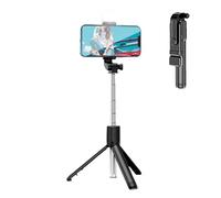 Phone Tripod - Selfie Stick Tripod, Extension Pole Trépied | Selfie Stand Tripod with Wireless Remote, Travel Cell Phone Tripod, Portable Selfie Stick for Selfie Video, Enregistrement, Photo, Live
