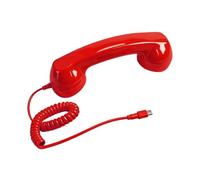 Phone Type-C Clear Audio Landline Speaker Retro Phone Handset for Cell | With Microphone Handset For Cell Phone For Home, Classroom, House, Halloween, Christmas, Video Conferences,
