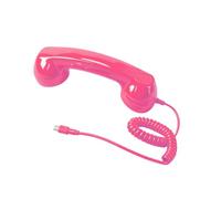 Phone Type-C Clear Audio Landline Speaker Retro Phone Handset for Cell | With Microphone Handset For Cell Phone For Home, Classroom, House, Halloween, Christmas, Video Conferences,