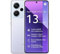 Phone - XIAOMI - Redmi Note 13 Pro+ 5G - 8GB RAM - 256GB - Écran AMOLED 6 67"" 120Hz