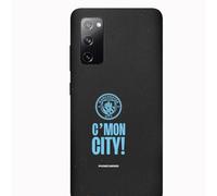 PHONECASES3D - Coque mobile compatible avec Samsung Galaxy S20 FE officielle Man City Compostable à base de plantes noires