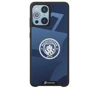 PHONECASES3D - Coque mobile pour OPPO Find X3 Officielle Man City TPU Protecteur