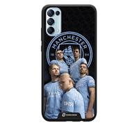 PHONECASES3D - Coque mobile pour OPPO Reno 4 Officielle Man City TPU Protecteur