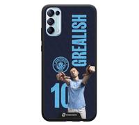 PHONECASES3D - Coque mobile pour OPPO Reno 4 Officielle Man City TPU Protecteur