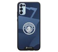 PHONECASES3D - Coque mobile pour OPPO Reno 4 Officielle Man City TPU Protecteur