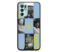 PHONECASES3D - Coque mobile pour OPPO Reno 6 Officielle Man City TPU Protecteur
