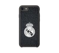 Phonecases3D - Coque pour Apple iPhone SE 2020 (2ème génération) Real Madrid Officiel Housse de protection 3D en TPU Noir