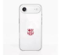 PHONECASES3D - Coque pour téléphone Compatible avec Apple iPhone 17 Air FC Barcelona Design Transparente - Protection légère et Durable pour téléphone - Blanc