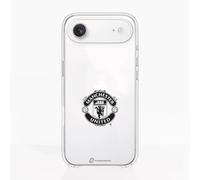 PHONECASES3D - Coque pour téléphone Compatible avec Apple iPhone 17 Air Manchester United FC Design Transparente - Protection légère et Durable pour téléphone - Blanc