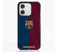 PHONECASES3D - Coque pour téléphone Compatible avec Apple iPhone 17 FC Barcelona Design d'effet 3D breveté - Protection légère et Durable - Noir