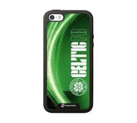 PHONECASES3D - Coque pour téléphone Compatible avec Apple iPhone 5 Celtic FC Design d'effet 3D breveté - Protection légère et Durable - Noir
