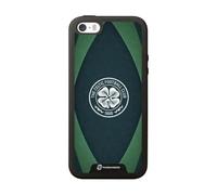 PHONECASES3D - Coque pour téléphone Compatible avec Apple iPhone 5 Celtic FC Design d'effet 3D breveté - Protection légère et Durable - Noir