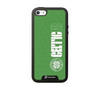 PHONECASES3D - Coque pour téléphone Compatible avec Apple iPhone 5 Celtic FC Design d'effet 3D breveté - Protection légère et Durable - Noir