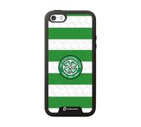 PHONECASES3D - Coque pour téléphone Compatible avec Apple iPhone 5 Celtic FC Design d'effet 3D breveté - Protection légère et Durable - Noir