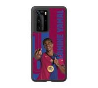 Phonecases3D - Étui pour téléphone portable compatible avec Huawei P40 FC Barcelone Étui de protection 3D officiel en TPU