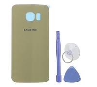 PhoneColors Cache Batterie Gold pour Samsung S6 Edge Plus SM-G928 - Capot Dos Couvercle vitre arrière Gold, Or, doré avec adhésif pré-installé - Outils fournis