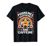 Phonèmes Graphemes et Caféine T-Shirt