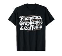 Phonèmes Graphemes et Caféine T-Shirt