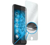 PhoneNatic 1 x Protection écran Verre trempé Clair Full Screen avec Cadre en Silicone Compatible avec Apple iPhone 7/8 / SE 2020