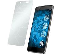 PhoneNatic 2 x Protection écran Verre trempé Clair Compatible avec Alcatel Idol 4