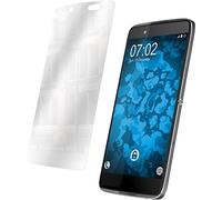 PhoneNatic 4 x Film de ProtectionMiroir Compatible avec Alcatel Idol 4 Protecteurs Écran
