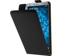 PhoneNatic Couverture en Cuir Artificiel Compatible avec LG G6 - Flip-Case Noir - Cover Cubierta