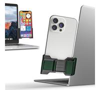 Phoneside One Support Téléphone PC Ajustable Universel, Compatible avec Les Smartphones tels Que iPhone, Samsung, Huawei, Google Pixel, etc. (1, Green)
