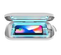 PhoneSoap Pro Désinfectant UV pour téléphone intelligent et boîte de chargeur universel pour téléphone portable | Désinfection brevetée et cliniquement prouvée à 360 degrés UV-C | Désinfecte et charge
